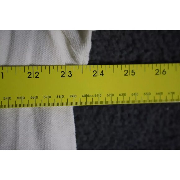 VTG Polo Ralph Lauren Jeans Rugby Golf Polo Shirt Men L White US Flag Embroidery - Picture 7 of 9